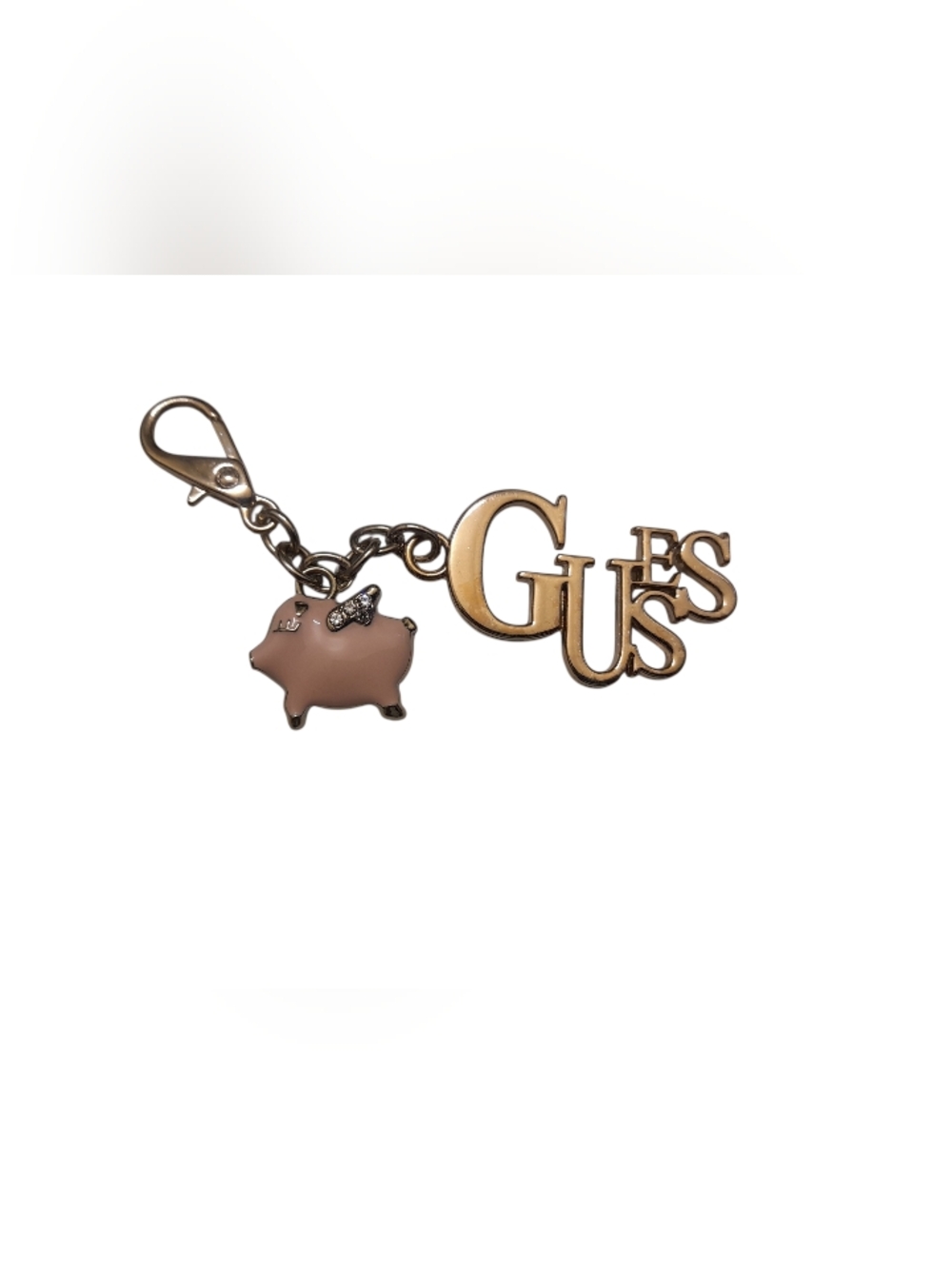 When Pigs Fly Pendant Guess Keychain Bag Charm Set